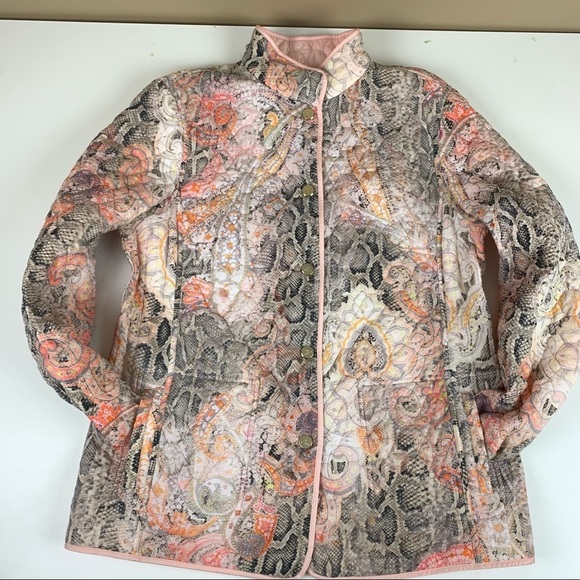 BASLER  Pink Reversible Quilted Jacket - Picture 4 of 16